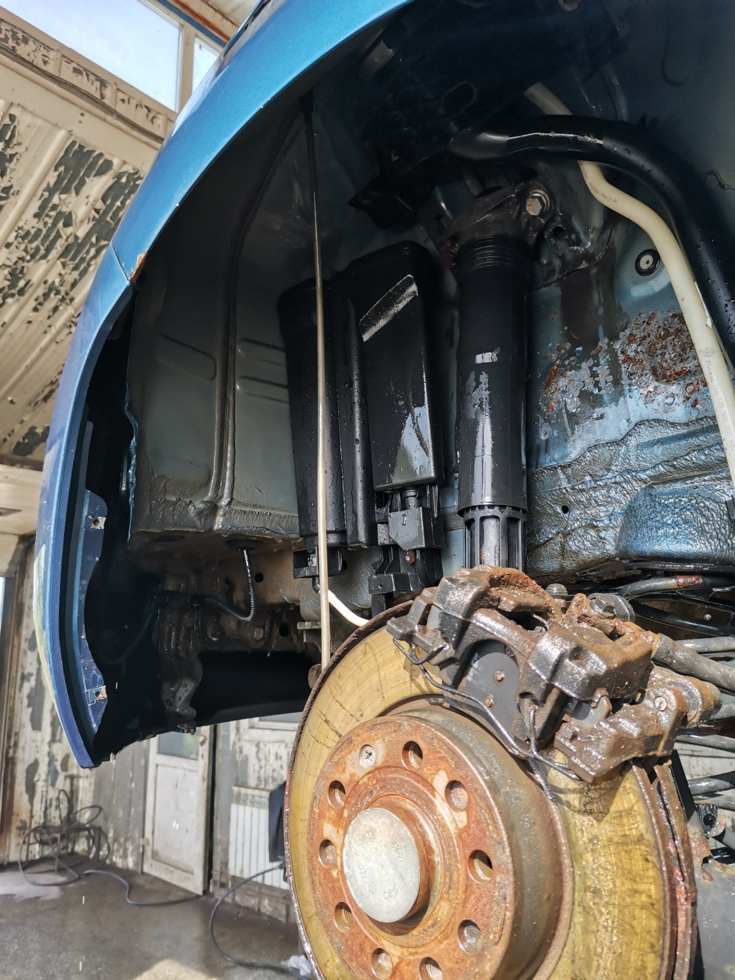 Мойка днища авто или облегчение кузова) — Volkswagen Golf Mk7, 1,2 л ...