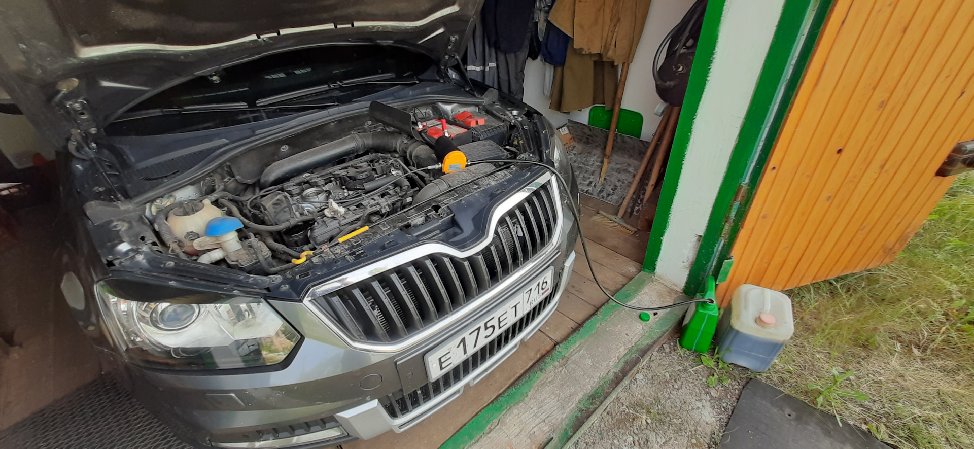 ТО, рамки RCS и параметрия рулевой рейки Шкода Yeti СDAB — Skoda Yeti ...