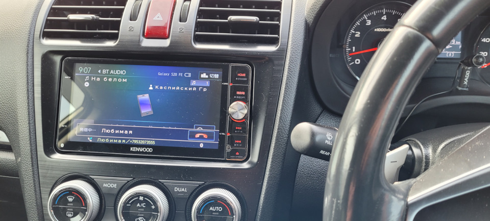 Kenwood MDV-Z702W — Subaru Forester (SJ), 2 л, 2014 года