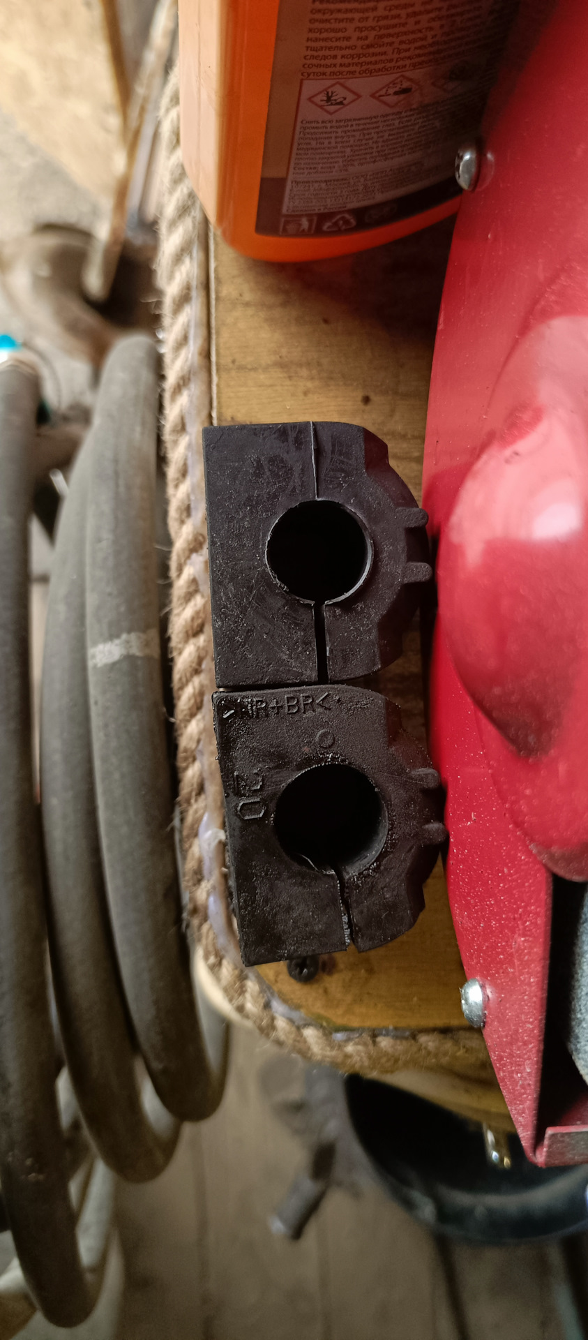 Полная замена передней подвески. — Mitsubishi Lancer X, 2 л, 2008 года ...