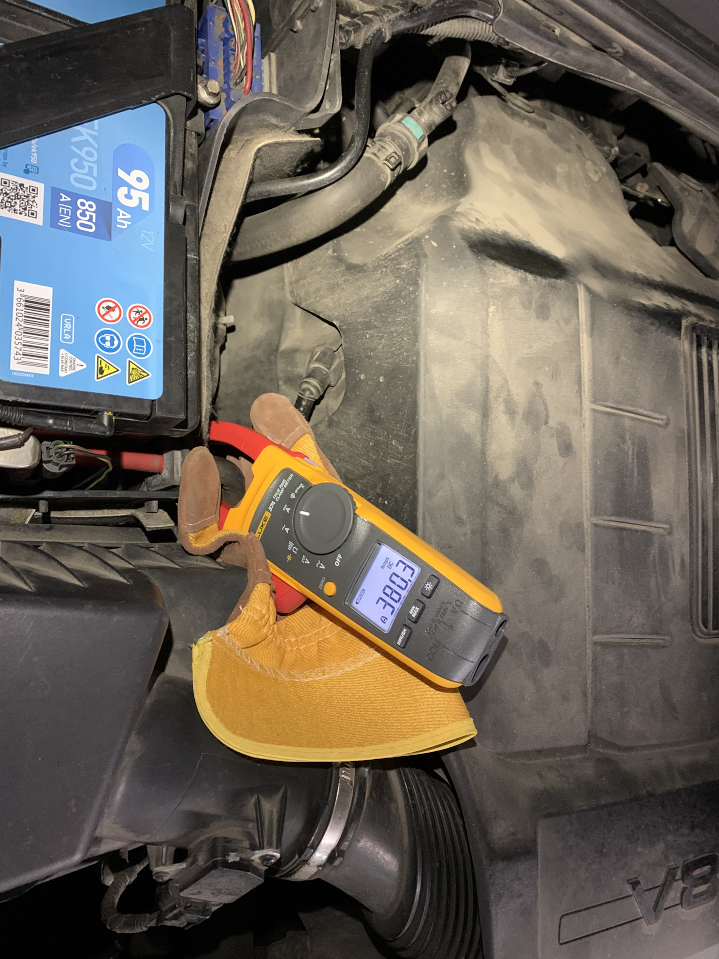 Пусковой ток стартера — Land Rover Discovery IV, 5 л, 2010 года ...