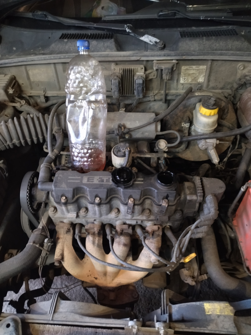 Силиконовая прокладка клапанной крышки — Chevrolet Lanos, 1,5 л, 2008 ...