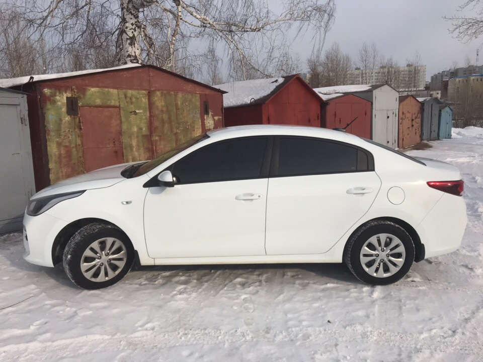 в круг))) - KIA Rio (3G), 1,4 л, 2013 года стайлинг DRIVE2