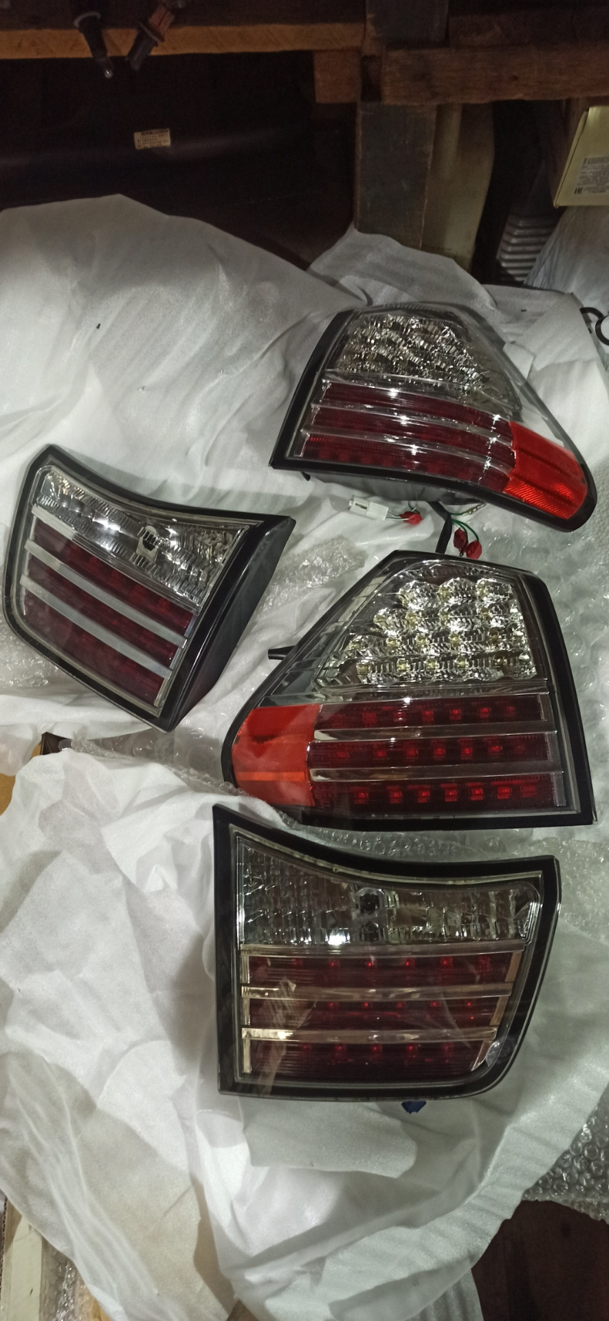 Задние фонари DEPO — Toyota Harrier (2G), 3 л, 2004 года | тюнинг | DRIVE2