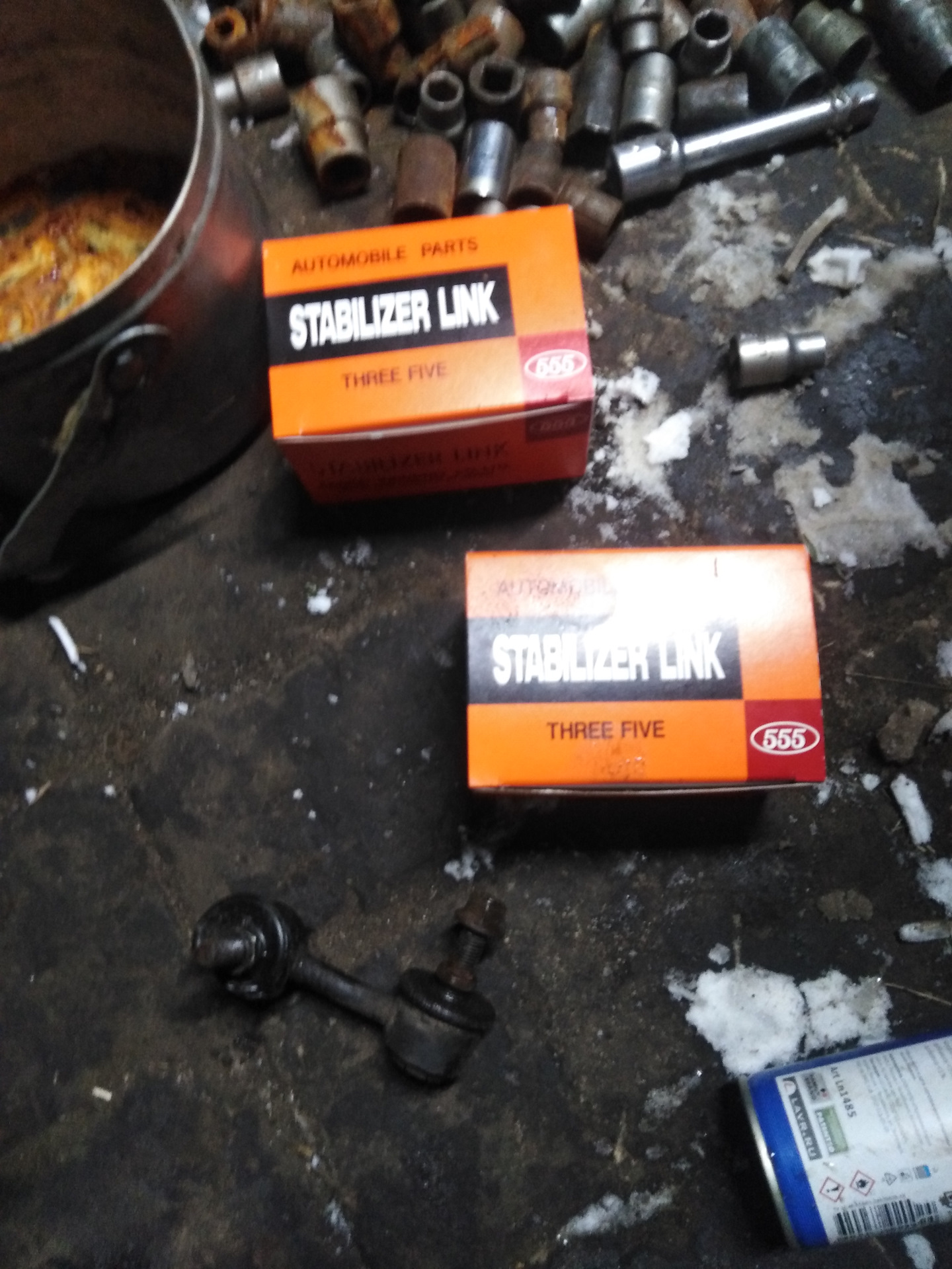 Замена втулок и стоек стабилизатора — Honda Civic 4D (8G), 1,8 л, 2008 ...