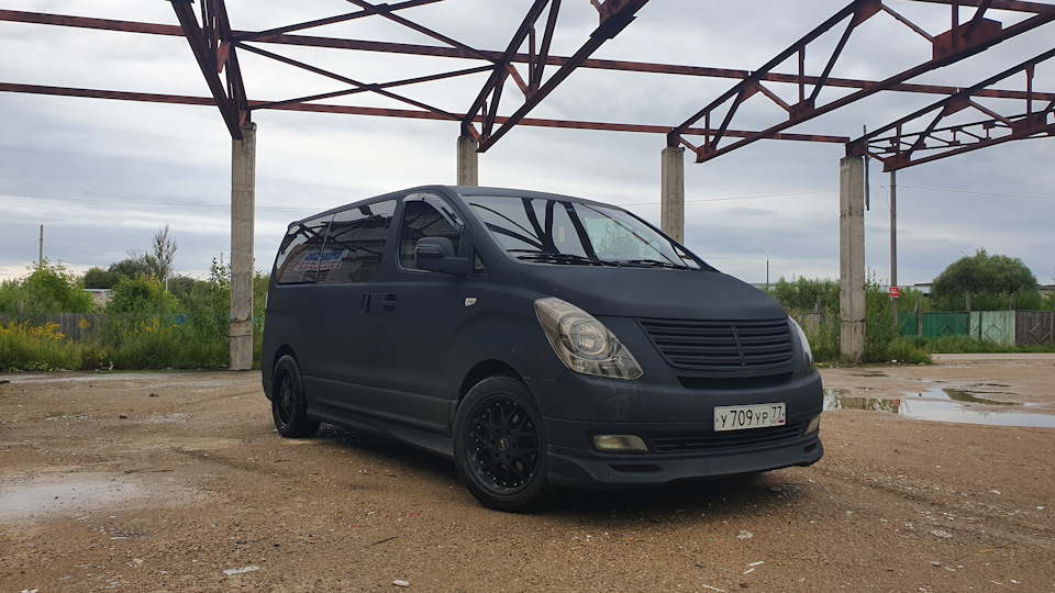 БЕШЕНАЯ вибрация руля при торможении — Hyundai Grand Starex, 2,5 л ...