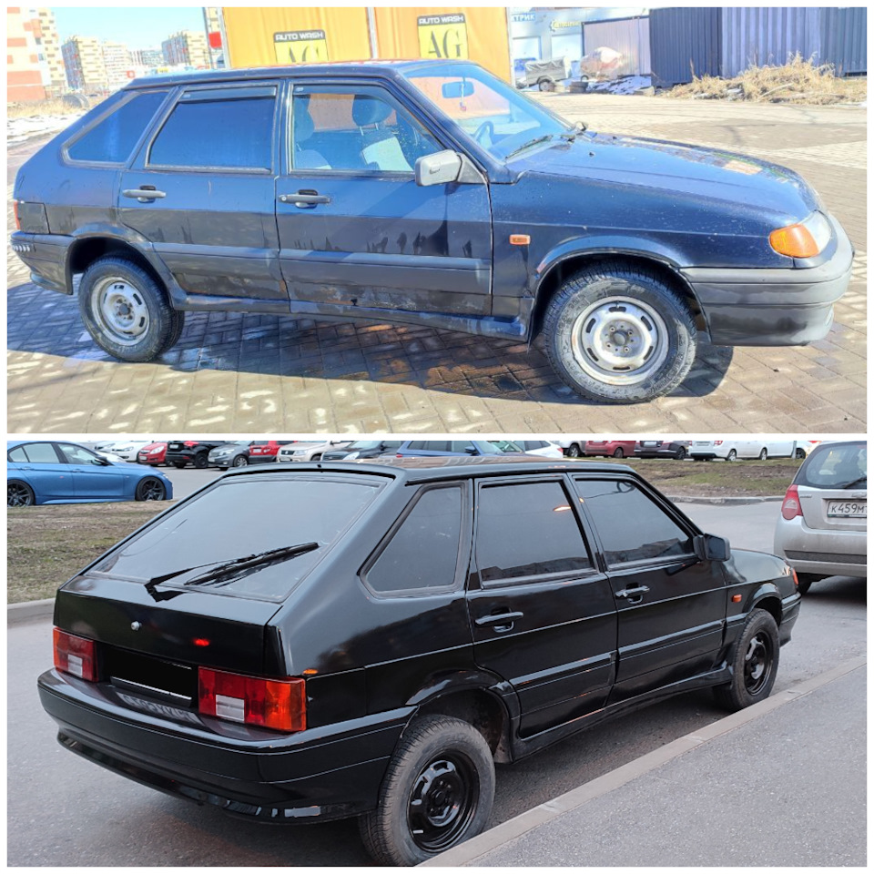 4. Покраска авто по тарифу СуперЭконом+ — Lada 2114, 1,5 л, 2008 года |  кузовной ремонт | DRIVE2