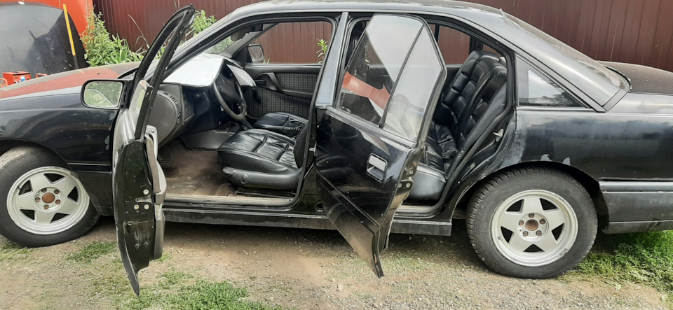 Кожаный салон с Омеги Б в Омегу А — Opel Omega A, 2,4 л, 1990 года ...