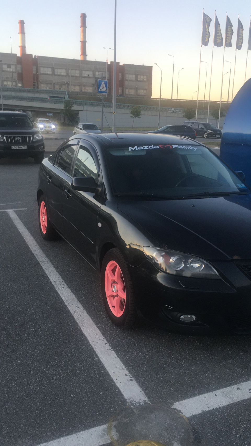Покраска дисков Монтана блэк — Mazda 3 (1G) BK, 1,6 л, 2005 года ...
