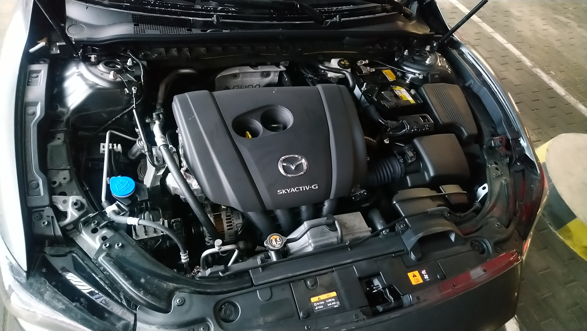 Отключение омывателя Фар. Показатель расхода топлива. — Mazda 6 (3G) GJ ...