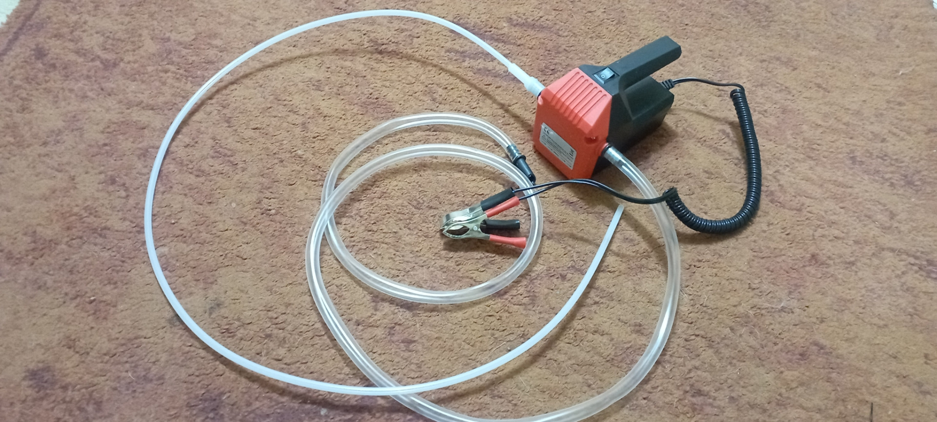 Замена масла насосом через щуп. — Opel Astra H, 1,6 л, 2008 года ...