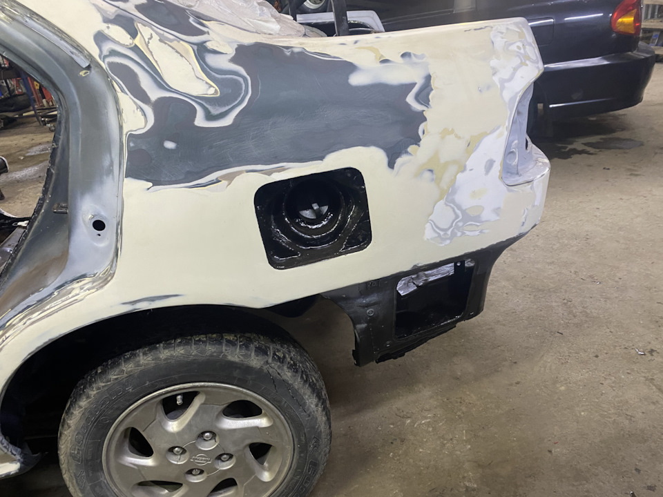 Обработка антикоррозийным составом 👨‍🔧 — Nissan Sunny (B14), 1,5 л ...