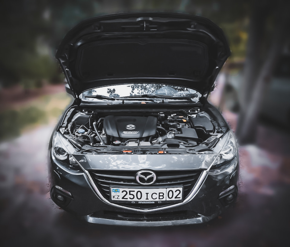 Газлифты для капота — Mazda 3 (3G) BM, 1,5 л, 2014 года | тюнинг | DRIVE2