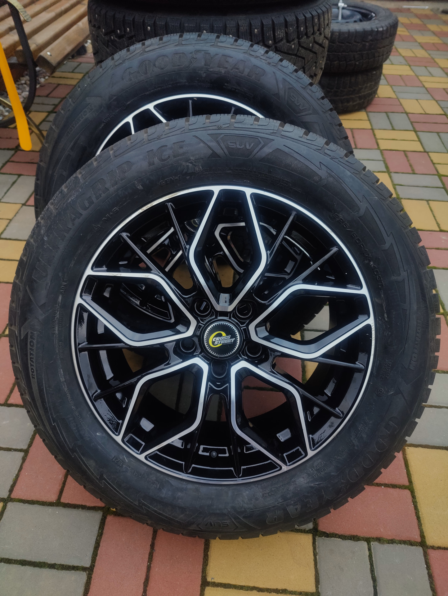 #13. Комплект колес на зиму. — Hyundai ix35, 2 л., 2014 года | колёсные ...