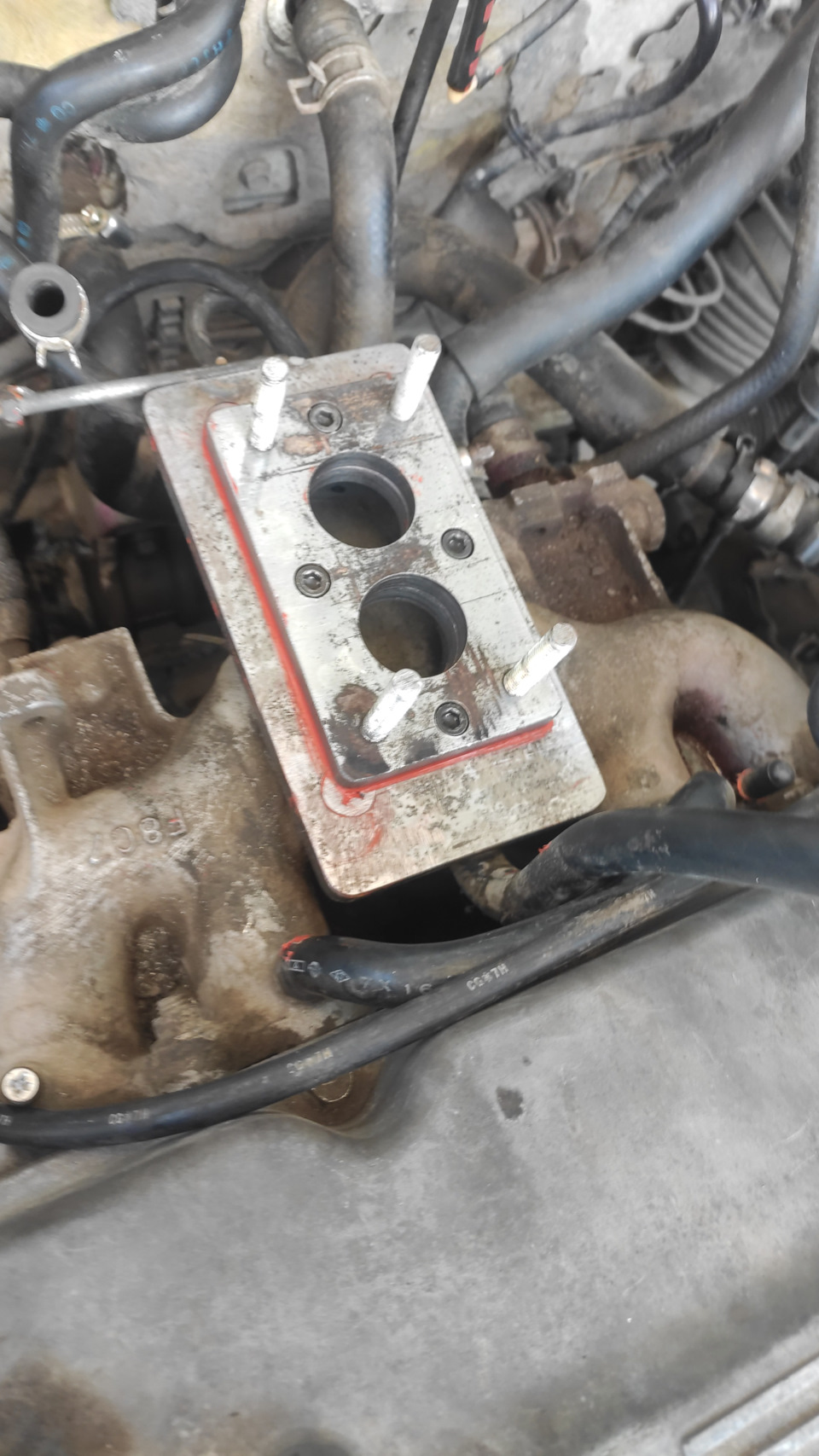 Установка карбюратора Солекс 21073 — Mazda 626 III (GD), 1,8 л, 1988 ...