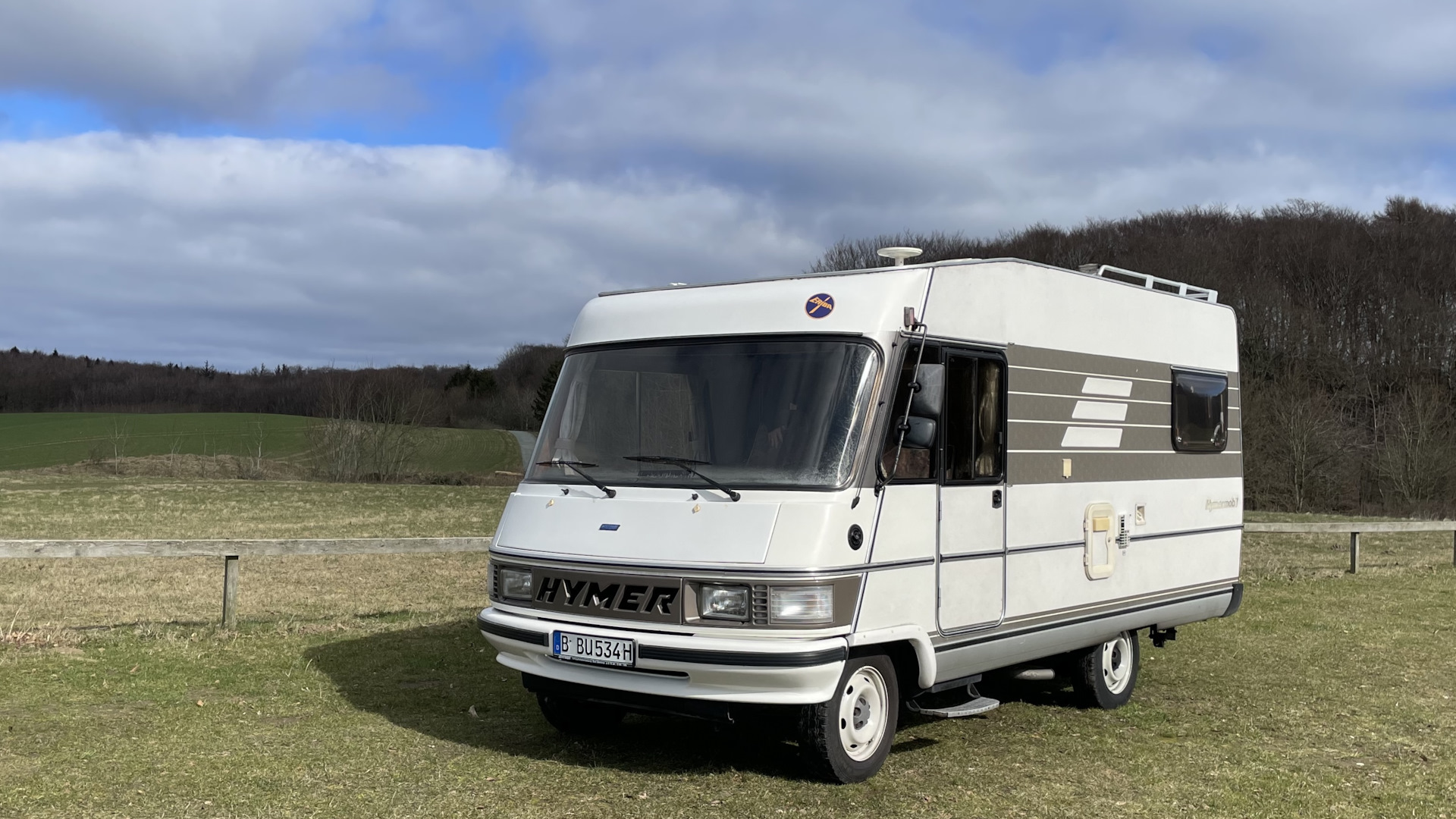 FIAT Ducato I 2.4 дизельный 1989 | автодом Hymer B534 на DRIVE2