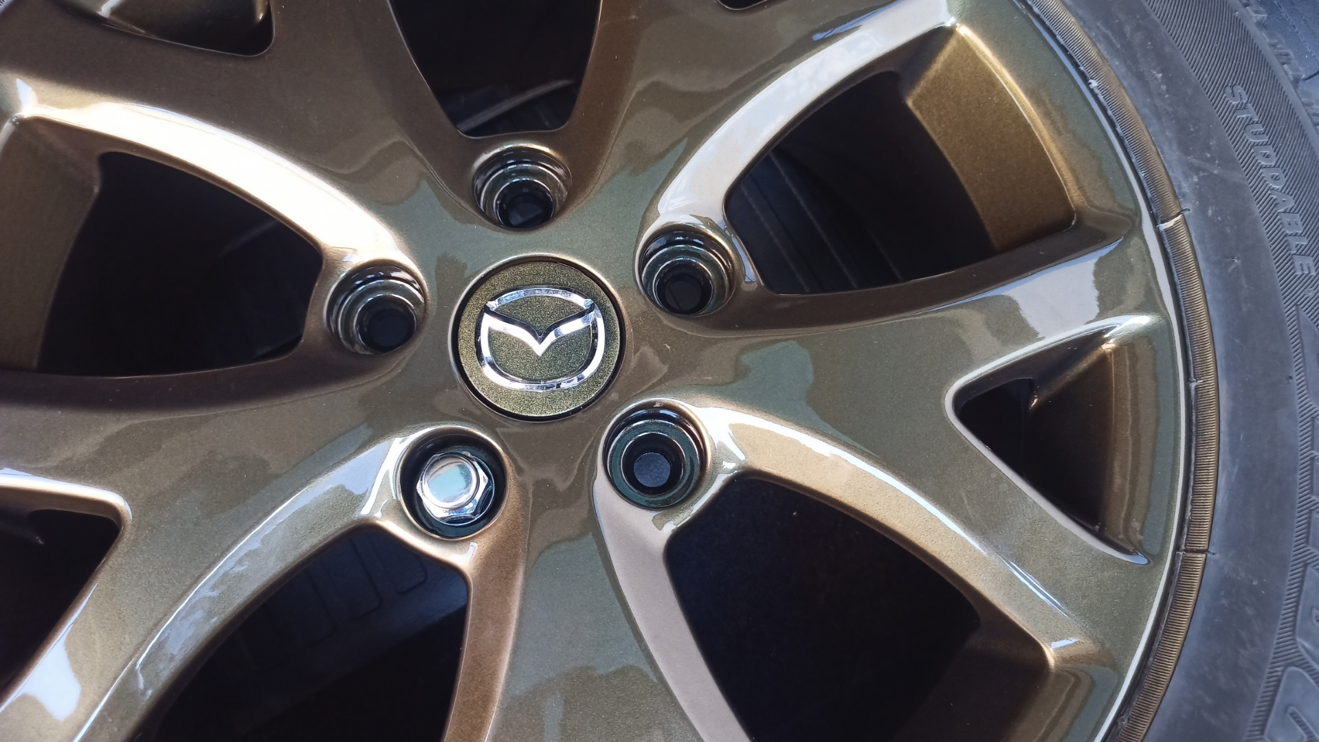 Гайки для зимних дисков — Mazda 6 (1G) GG, 2 л, 2005 года | запчасти ...