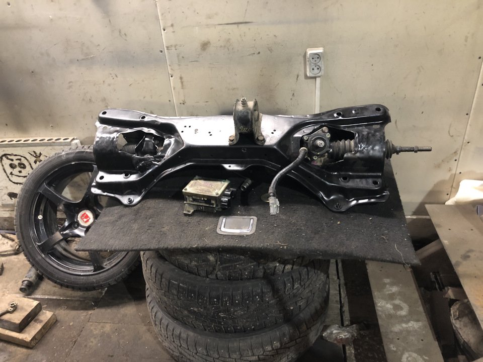 Электрорейка от Honda accord 6 cl1 на Honda prelude 5 — Honda Prelude ...