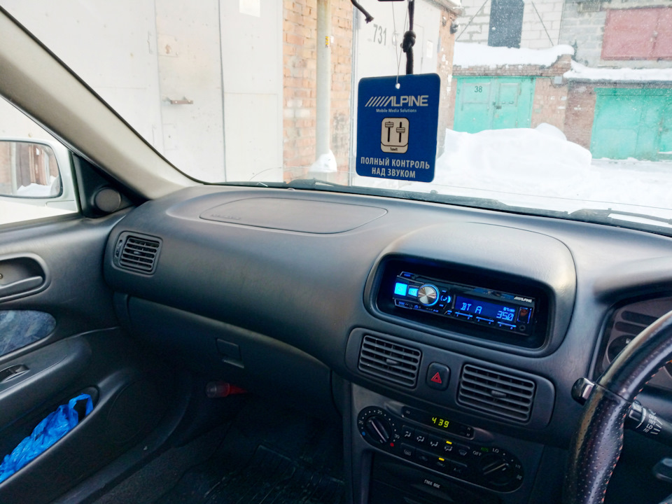 Магнитола Alpine UTE-92BT — Toyota Sprinter Carib (AE110G), 1,8 л, 1998 ...