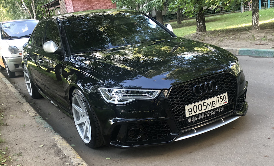 Audi a6 c7 переделка в рестайлинг