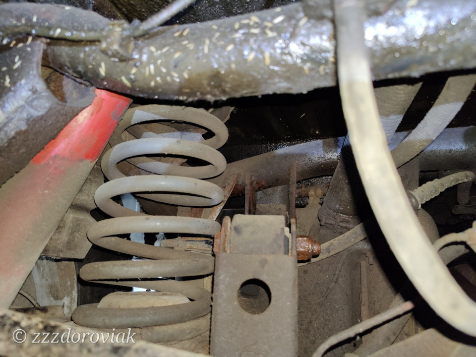 Замена сайлентблоков на тягах моста — ТагАЗ Tager 3D, 3,2 л, 2008 года ...