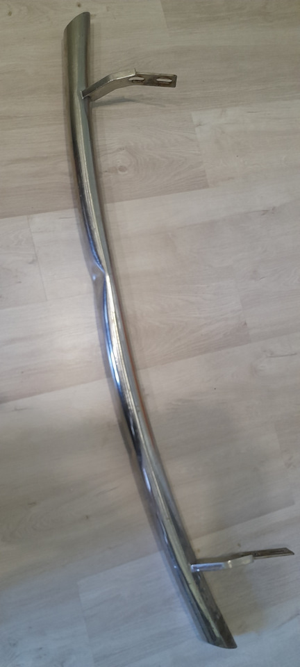 Защита заднего бампера. на Hyundai Santa Fe (1G). Б/у | 1 ₽ в городе ...