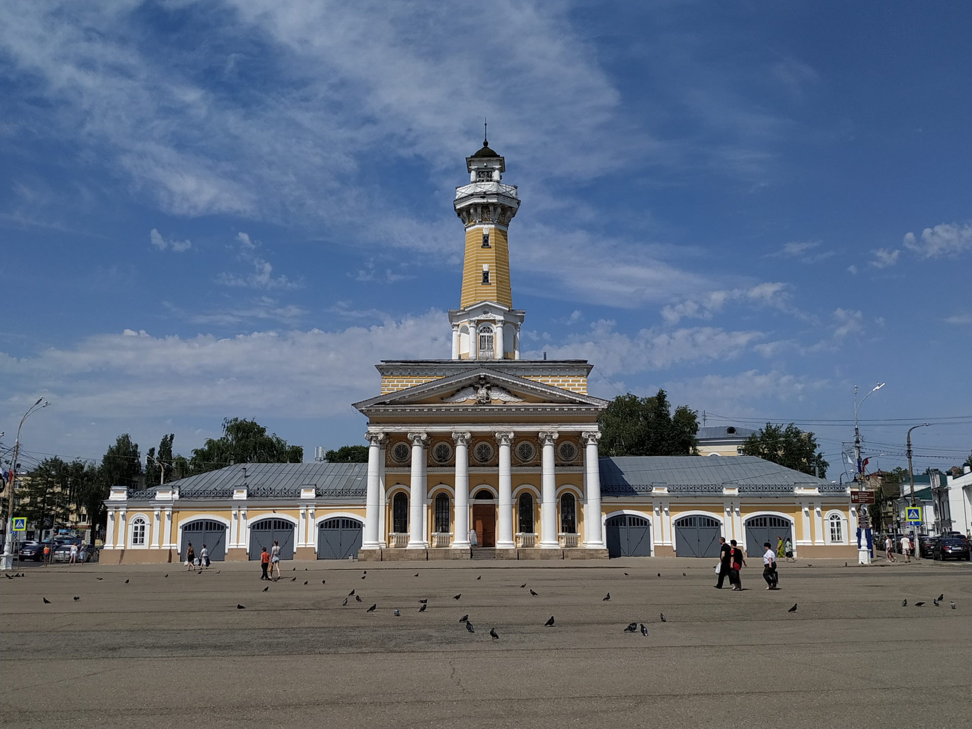 Костромская каланча фото