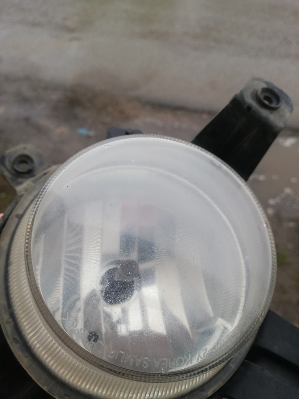 Полировка противотуманок + бронирование пленкой ix35 — Hyundai ix35, 2 ...