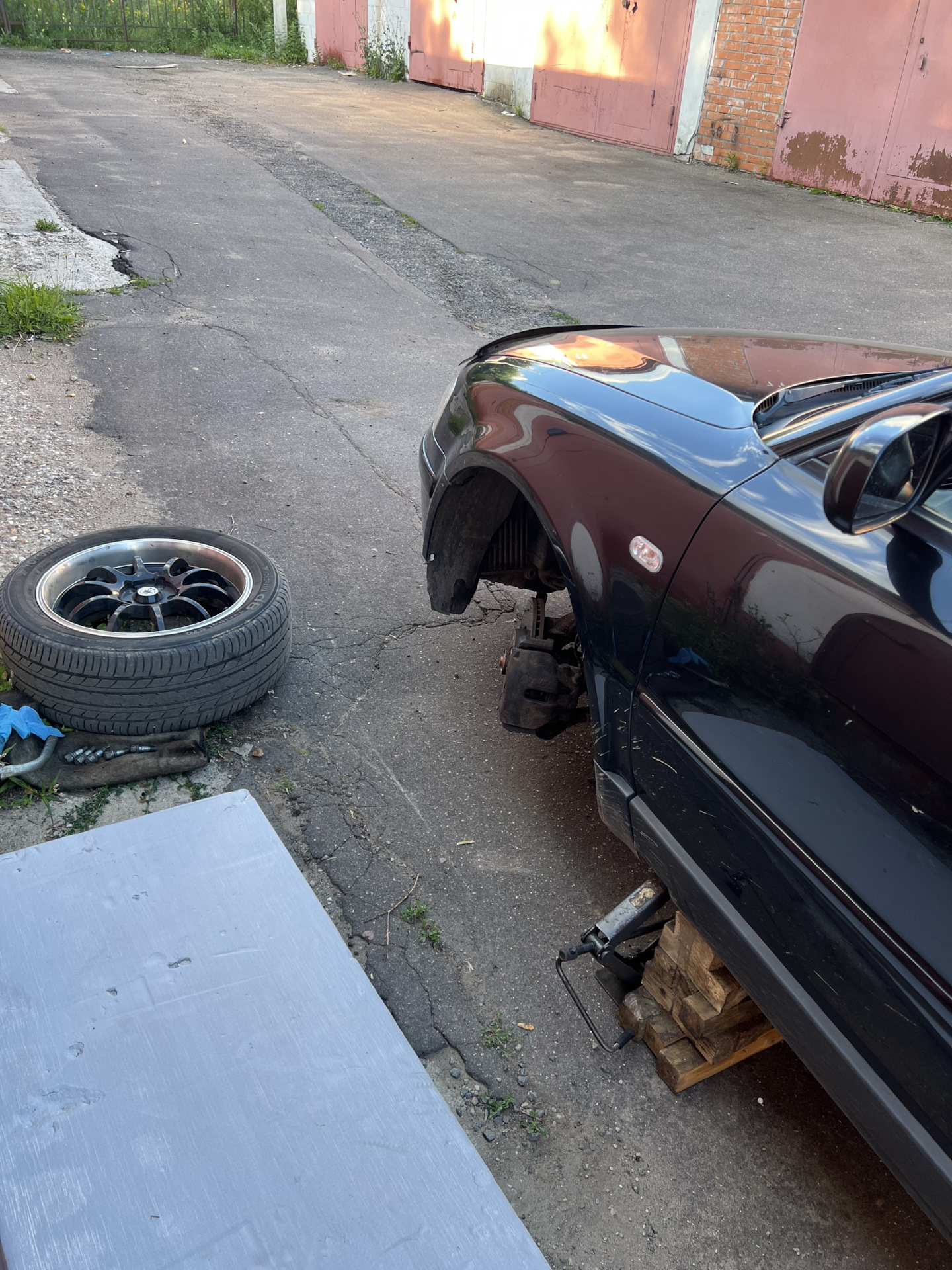 Открутилась рулевая тяга😱 — Volkswagen Passat B5, 1,8 л, 2000 года ...