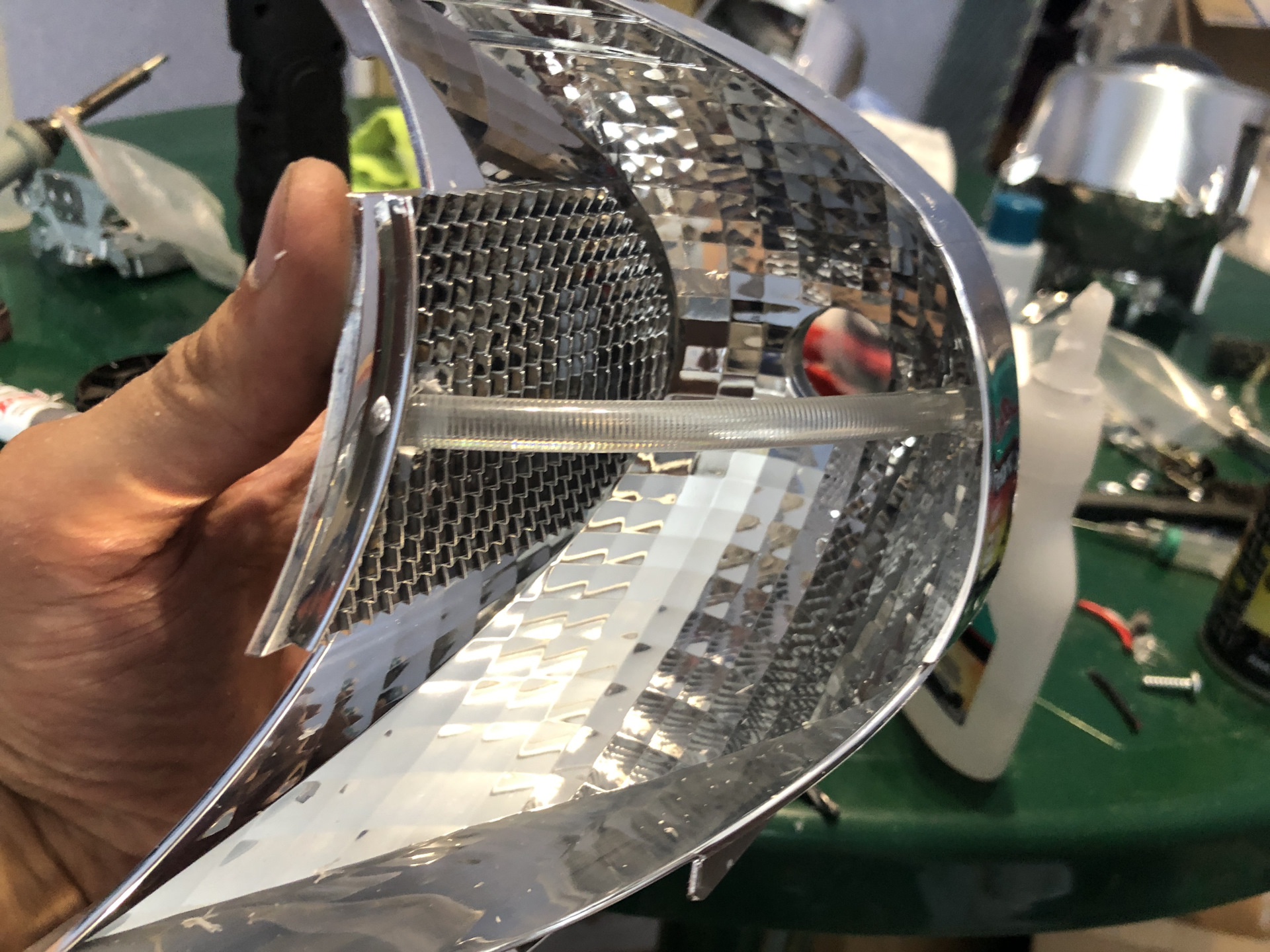 Дооснащение S524A: Адаптивное освещение поворотов, установка матричных ...