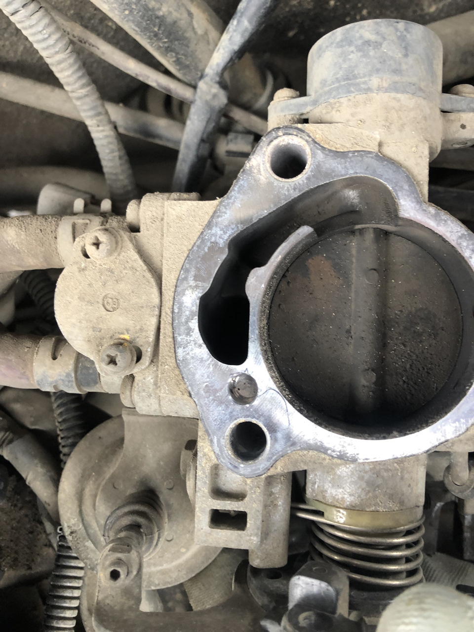 Чистка дросселя, датчика хх и замена термостата — Toyota Camry Gracia ...