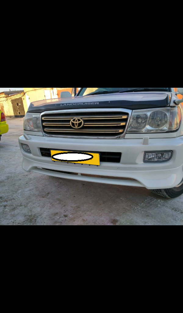 решетка радиатора — новый вид машины — Toyota Land Cruiser 100, 4,2 л ...