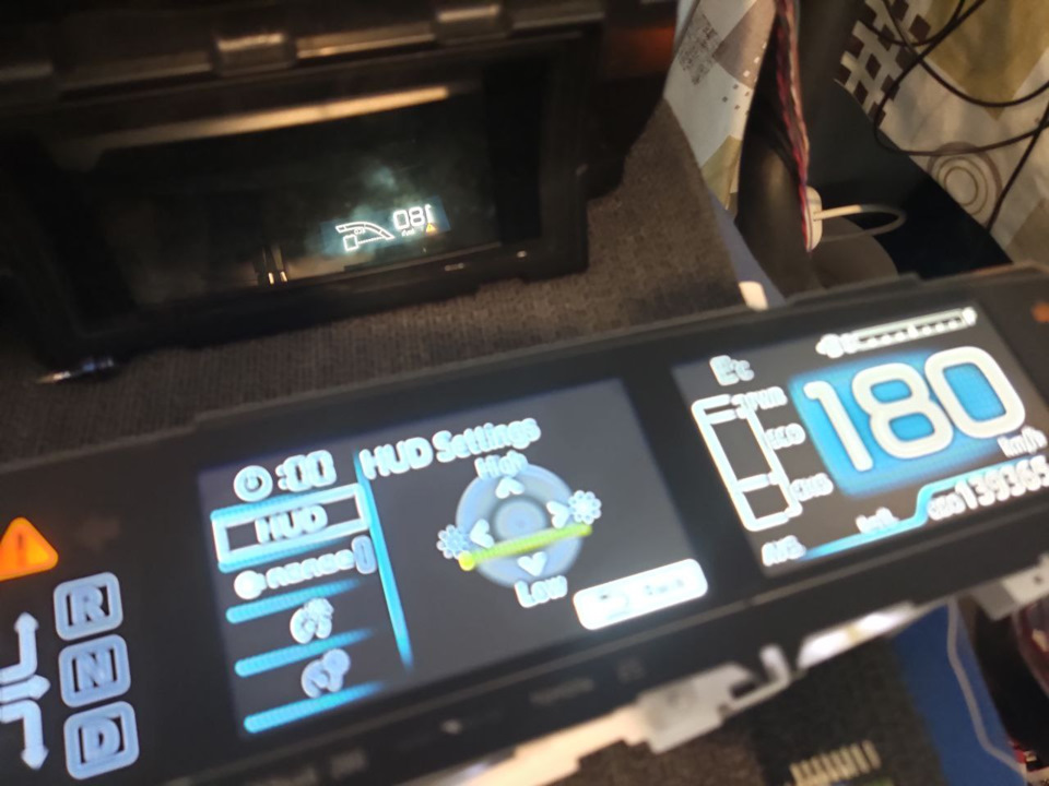 prius 5 combination meter and HUD ч4 HUD ожил — Toyota Prius (20), 1,5 л, 2008 года