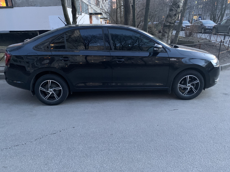 Взял резину нокиан хакка грин 2 195/60 15 — Skoda Rapid (1G), 1,6 л ...