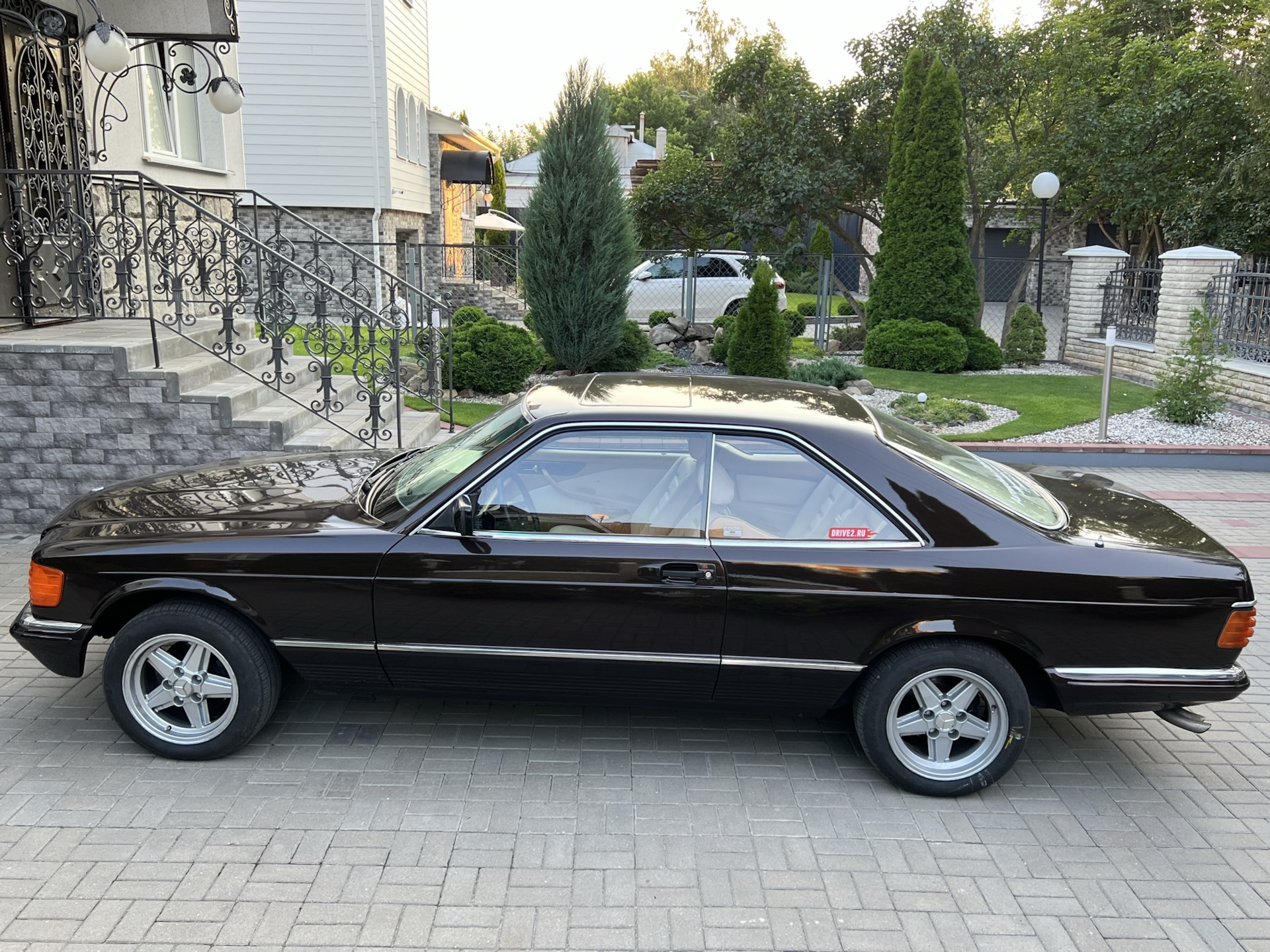 Диски PENTA и Мерседес W 126 sec. — Mercedes-Benz SEC-Class (W126), 5 л ...