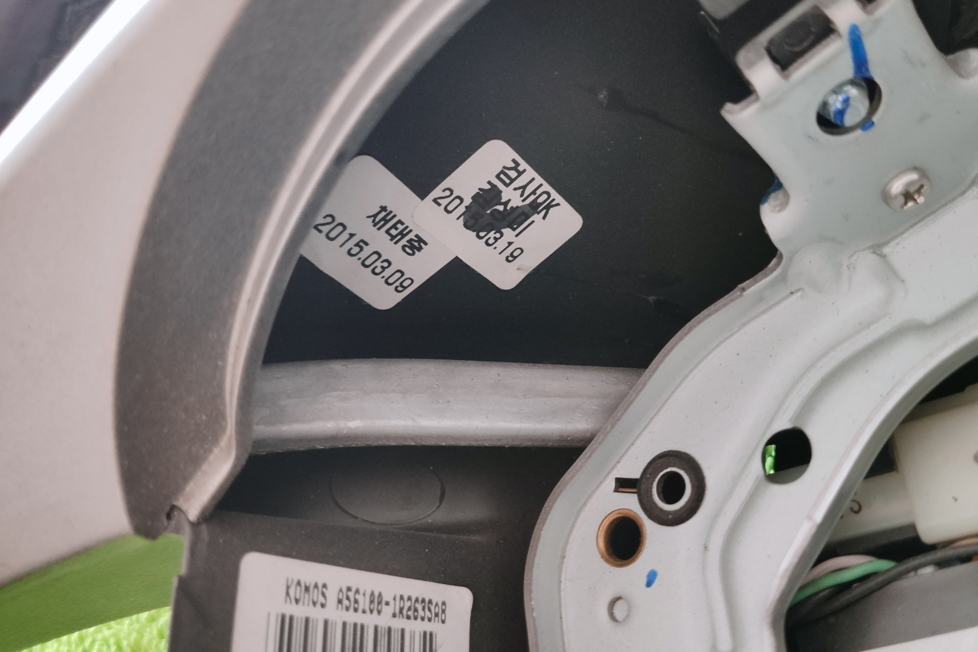 Установка штатного обогрева руля — Hyundai Solaris Hatchback, 1,6 л ...