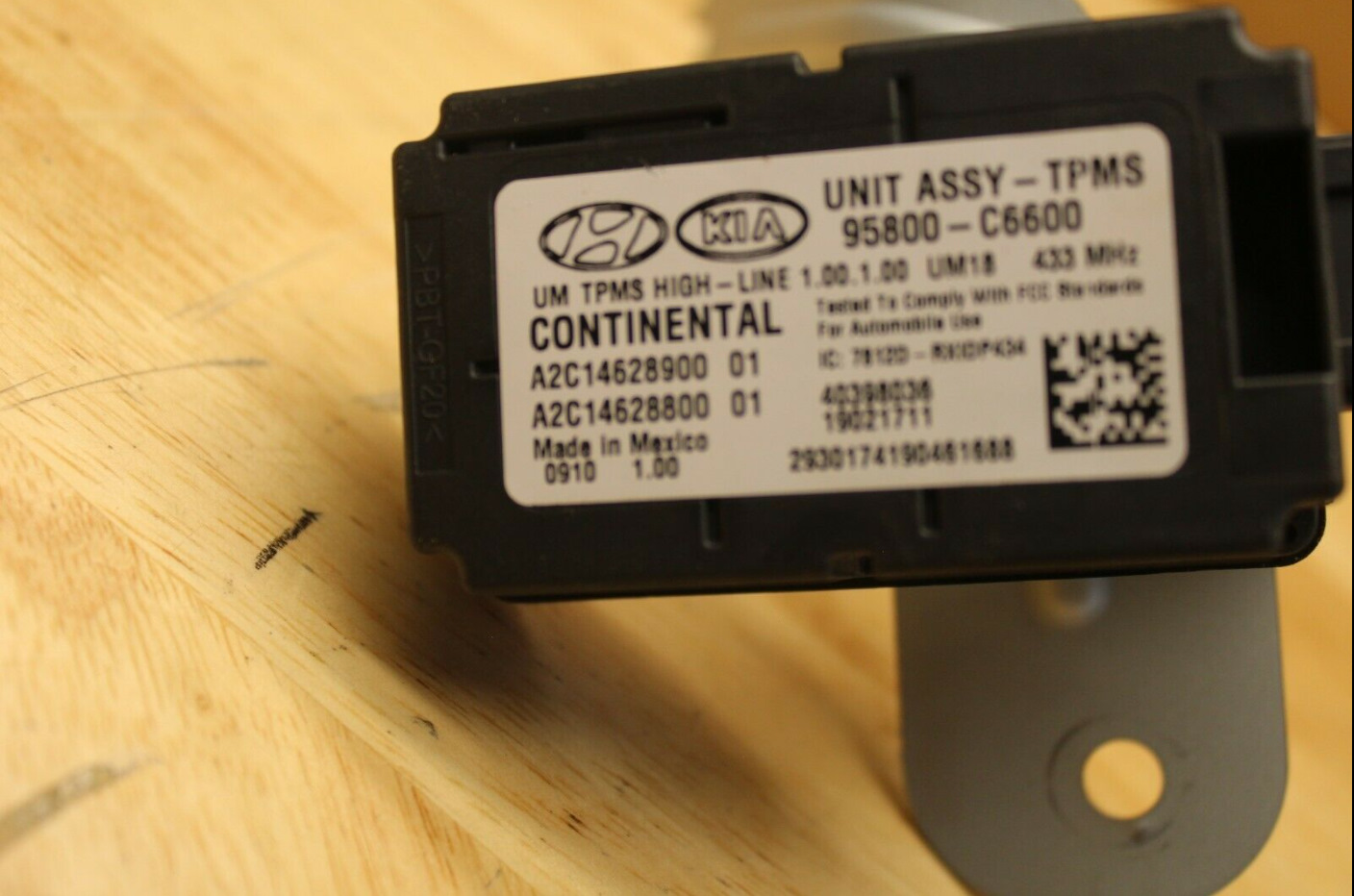 Установка TPMS начало — Sorento 2019 Canada — KIA Sorento (3G), 3,3 л