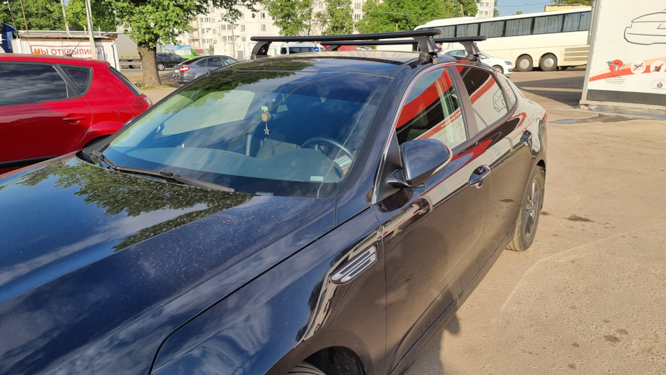 Багажная система LUX — KIA Optima (4G), 2 л, 2019 года | аксессуары ...