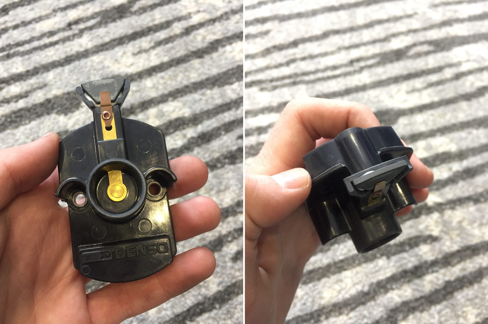 14. Замена бегунка трамблера. — Toyota Mark II (90), 2,5 л, 1993 года ...