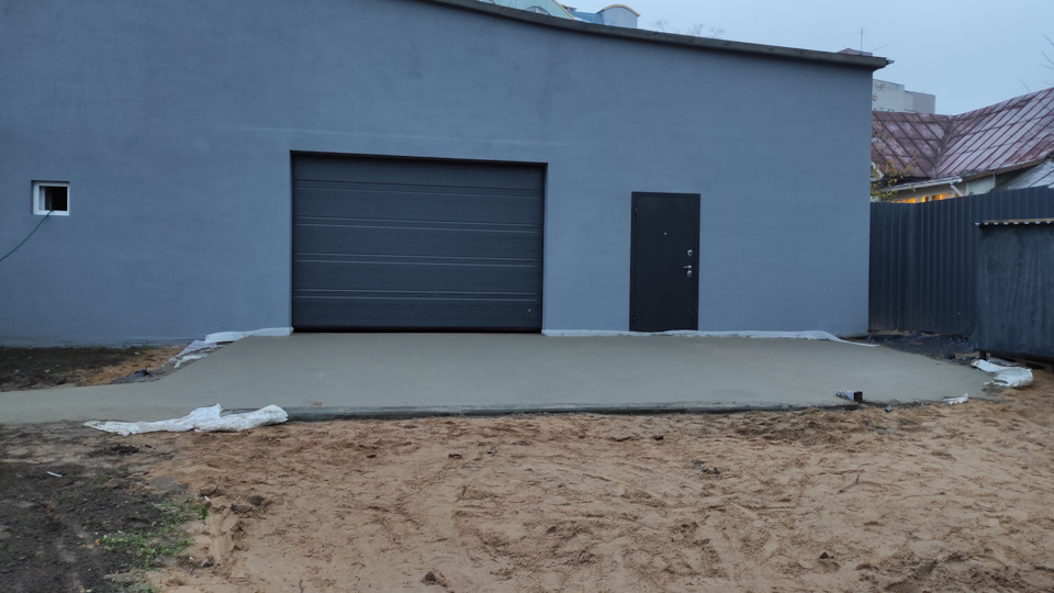 Полусухая (механическая) стяжка в гараже 15см — Сообщество «Гараж Мечты ...