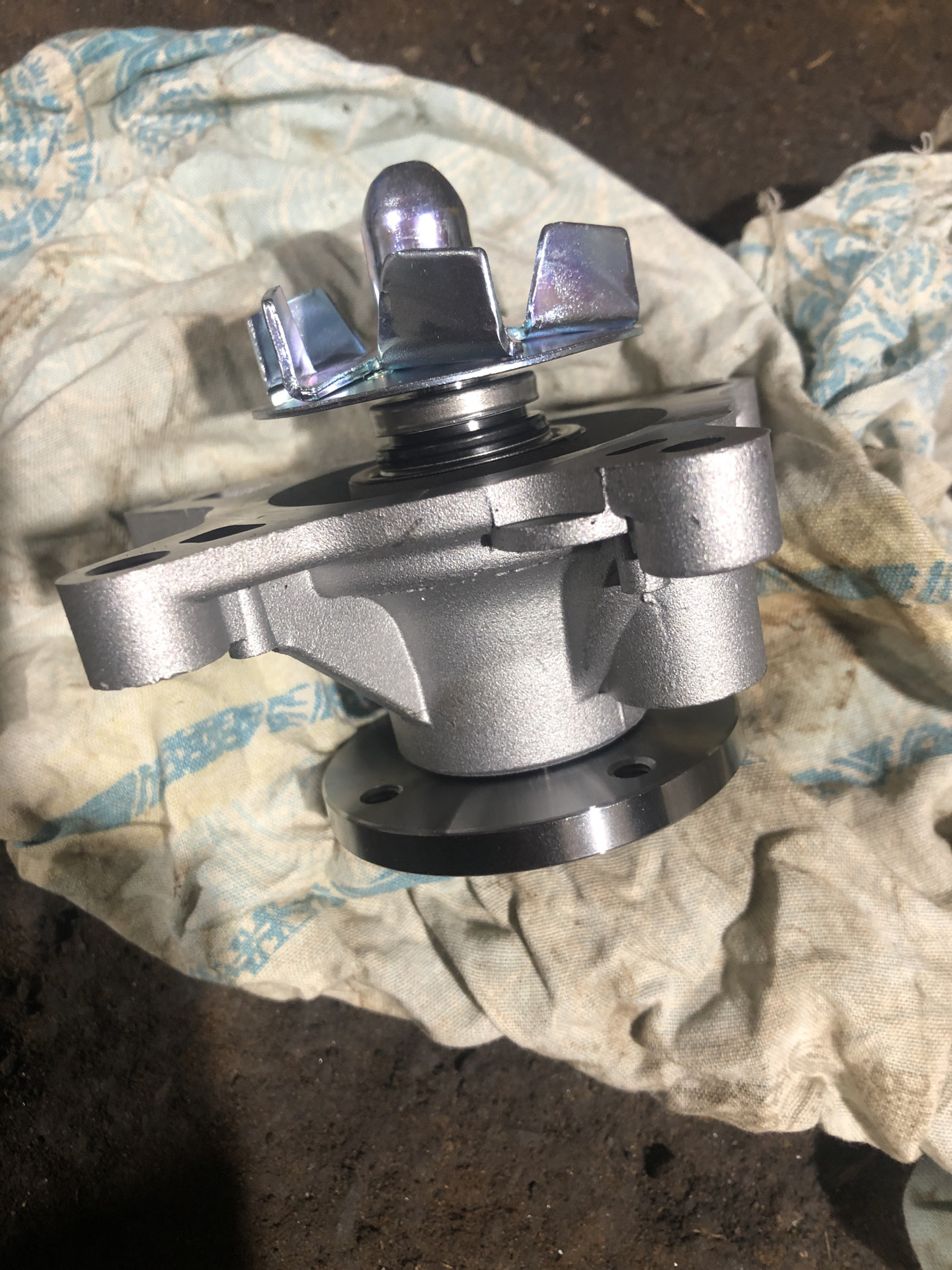 Потекла помпа — KIA Rio (3G), 1,6 л, 2016 года | запчасти | DRIVE2