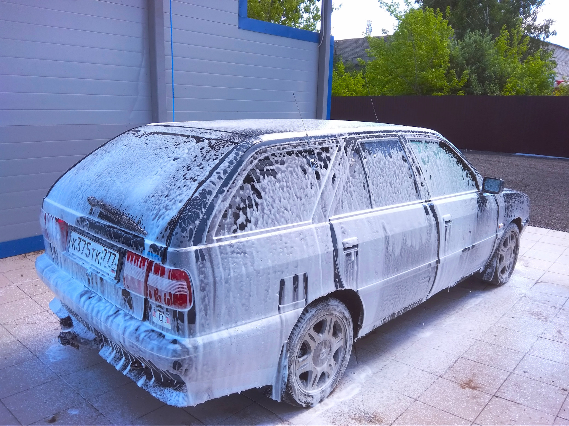 Мойка авто за 50 руб — Lancia Dedra, 1,6 л, 1998 года | мойка | DRIVE2