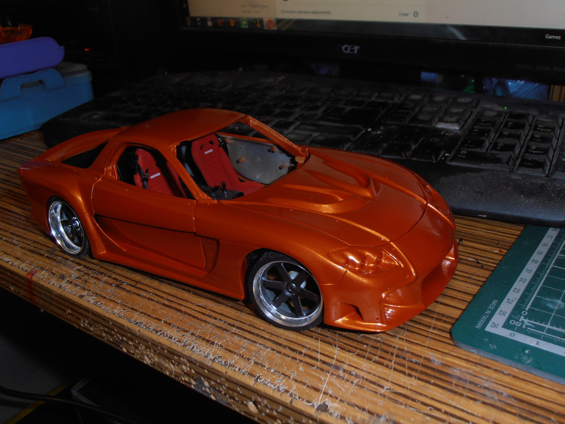 Mazda RX 7 Veilside Fortune дрифт