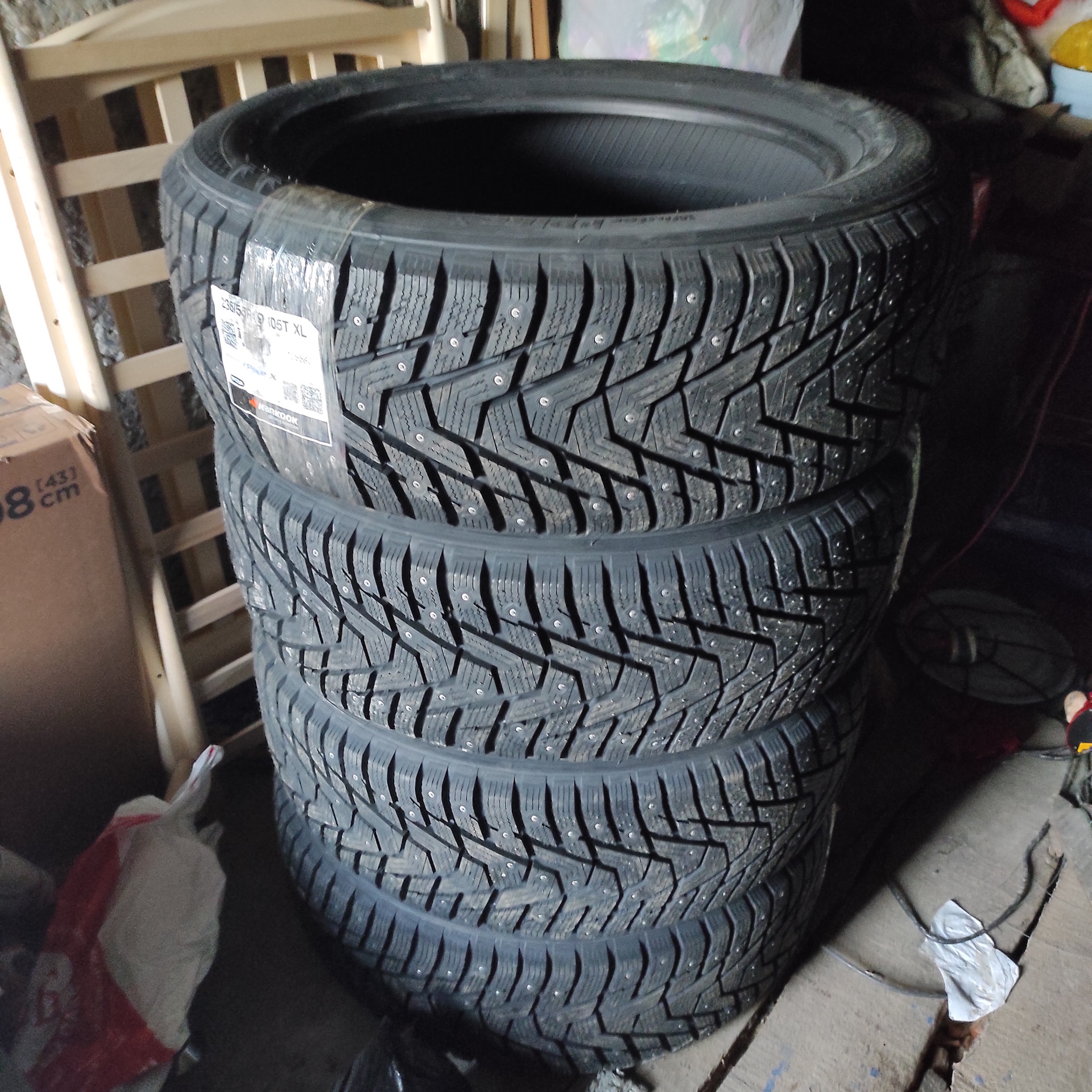 Выбор сделан — Hankook Winter i*Pike X W429A 235/55 R19 — Mazda CX-7, 2 ...