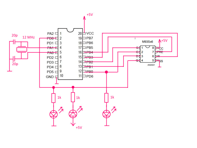 Проекты для attiny2313