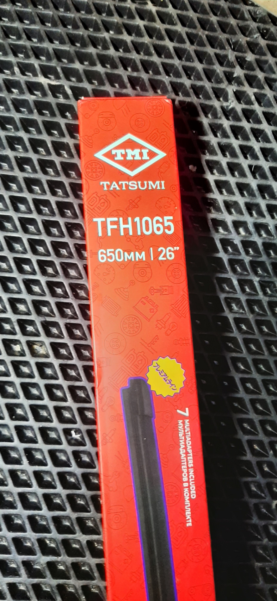 TFH1065 Щетка стеклоочистителя бескаркасная 650мм Tatsumi | Запчасти на ...