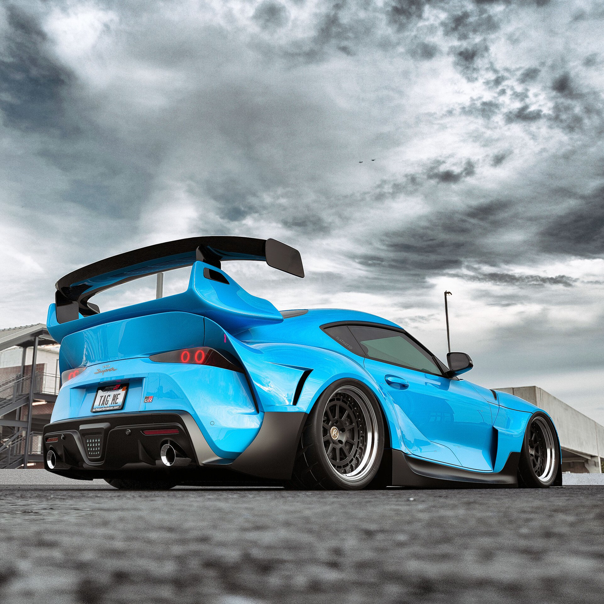 Toyota Supra a90 Widebody