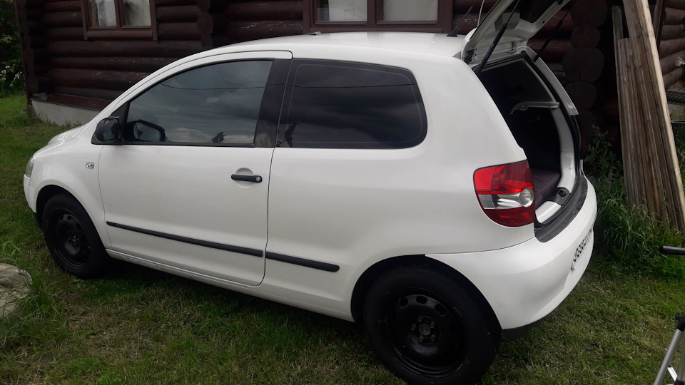 Volkswagen Fox 1.2 бензиновый 2009 | Белый Лис на DRIVE2