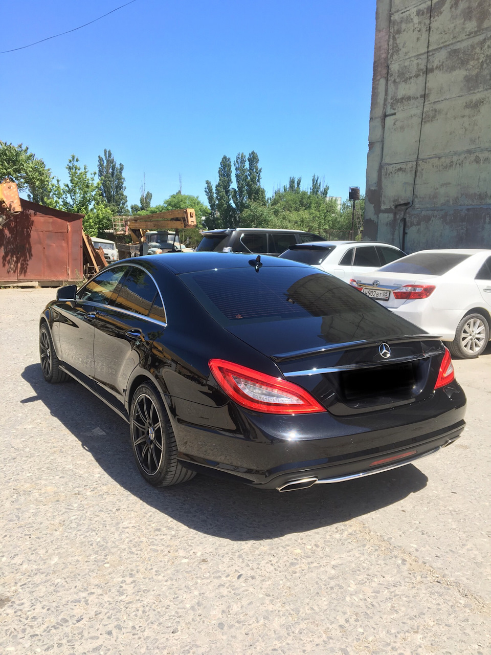 Mercedes CLS 500 черная