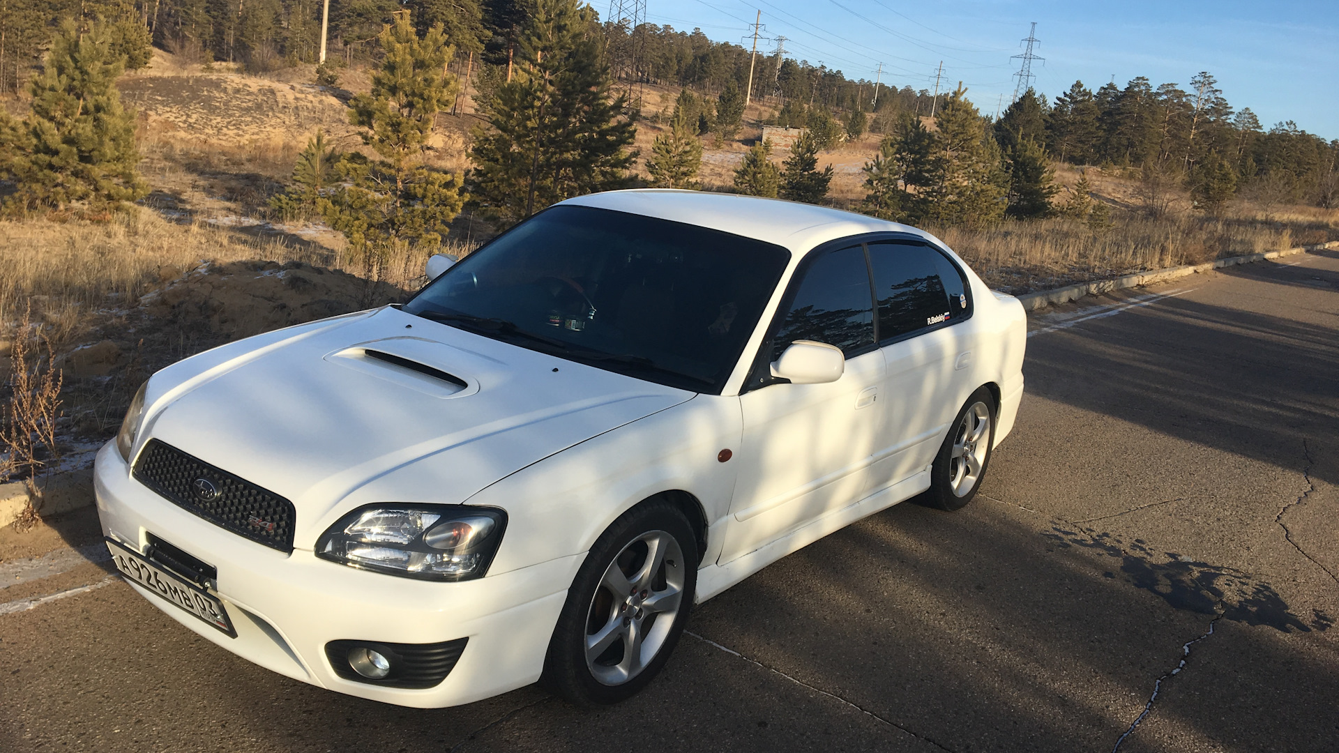 Subaru Legacy B4 (BE) 2.0 бензиновый 2001 | “White Shark” на DRIVE2